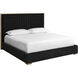 Mabel Abbington Charred Brown Bed, Queen
